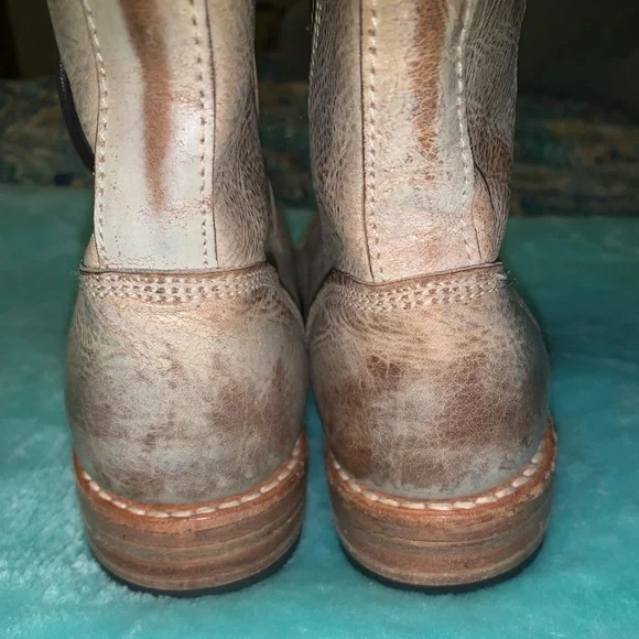 Bed Stü Tabor Distressed Combat Boots - Picture 10 of 12